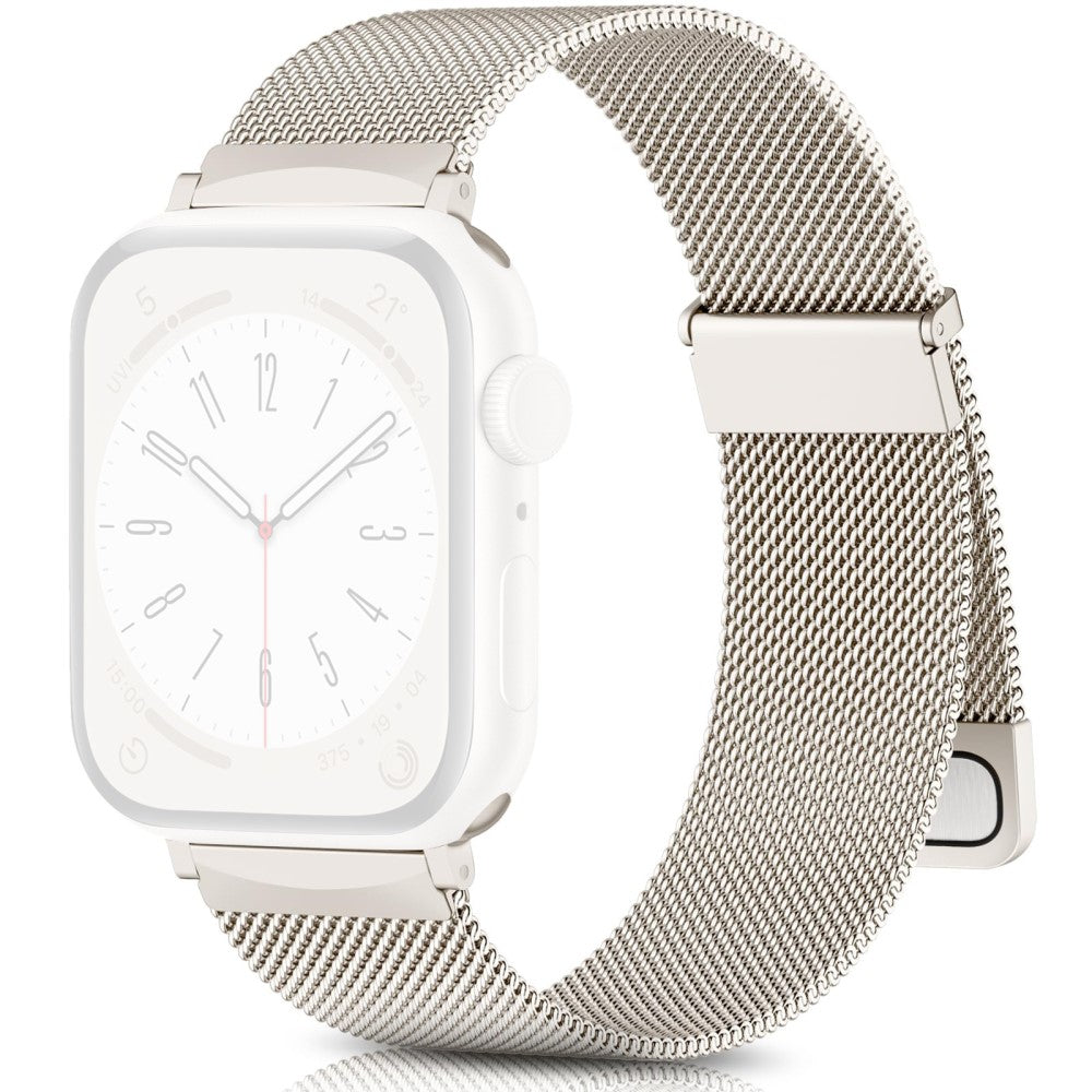 Apple Watch Series 49mm - 45mm - 44mm - 42mm Metal Strap Watchband - Starlight#serie_1