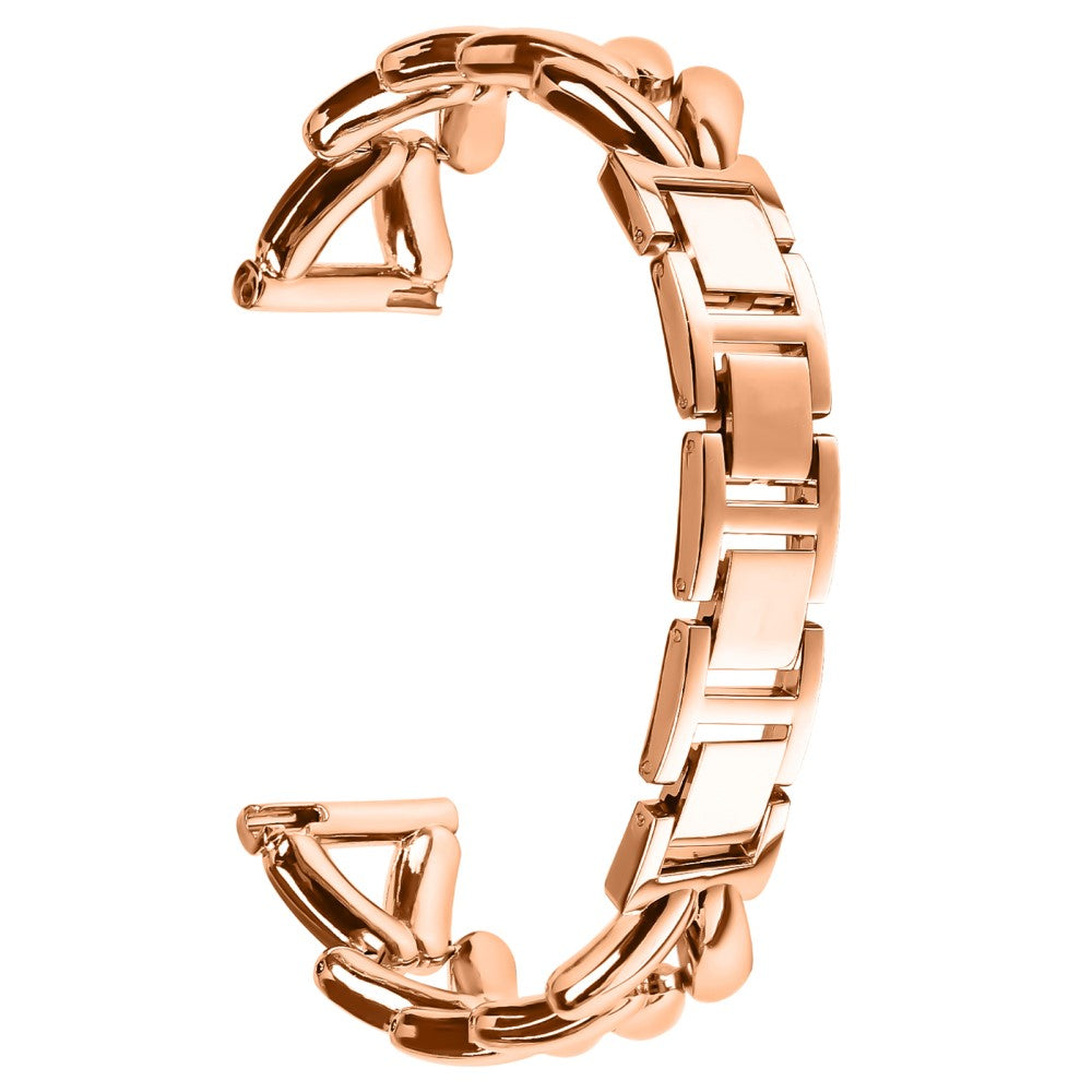 Zinc Alloy Watch Band Samsung Galaxy Watch 42mm Twisted Metal Watch Strap Replacement - Rose Gold#serie_3