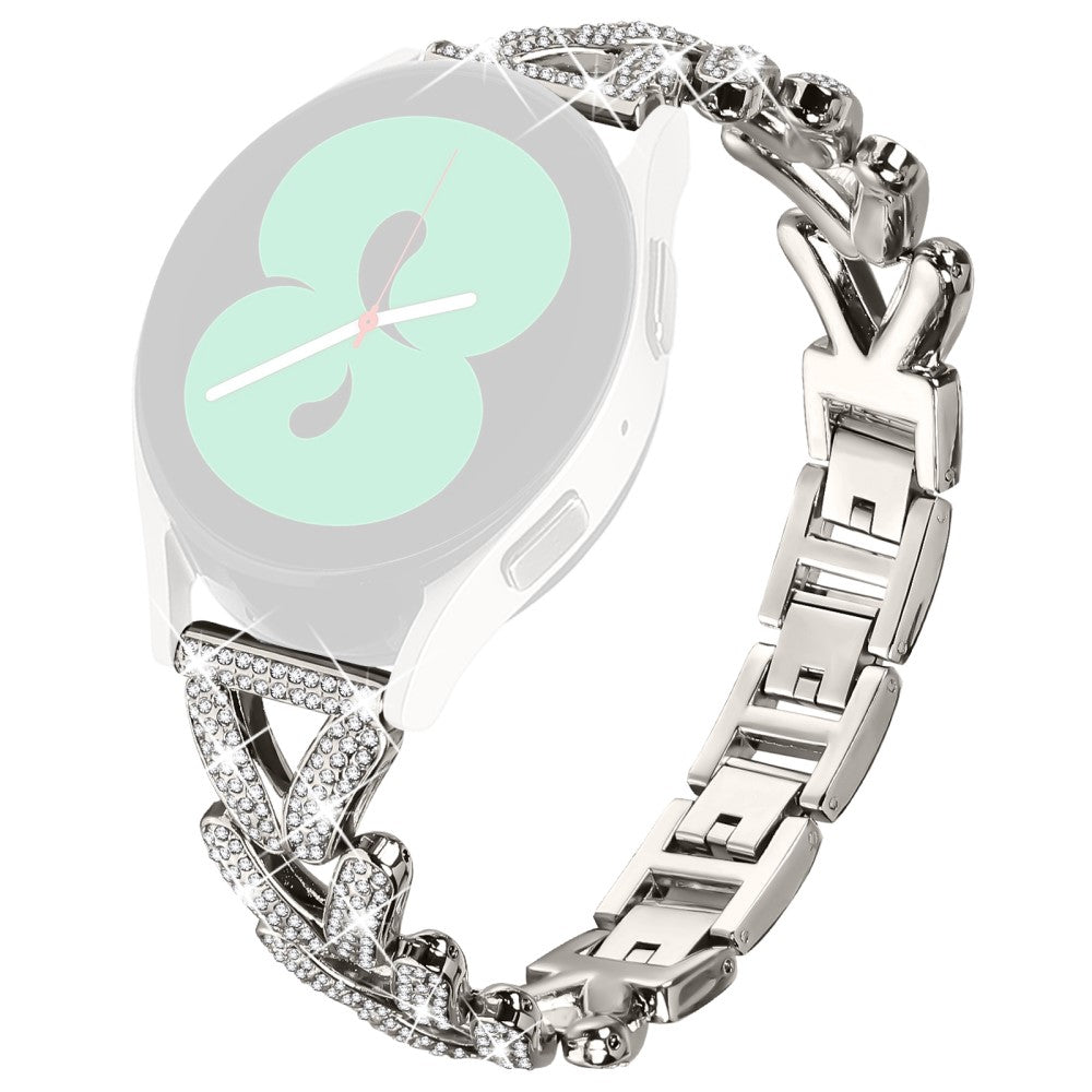Metal Twisted Watch Band Rhinestone Decor Haylou BLING LS12 Watch Strap - Starlight#serie_1