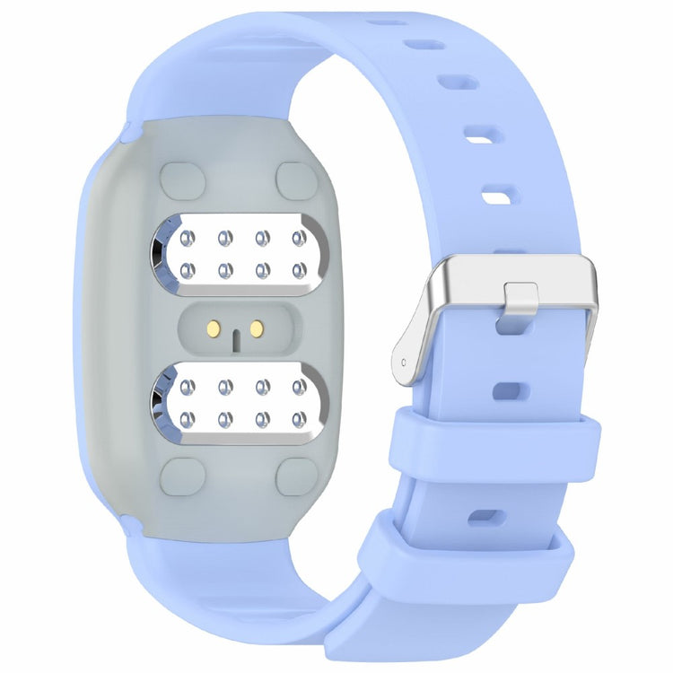 Emeterm Fashion Replacement Strap Soft Silicone Wristband - Blue#serie_4