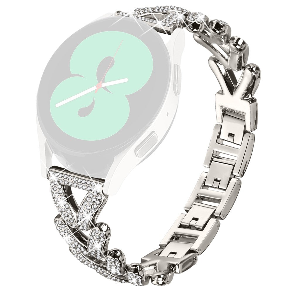 Gabb Watch 1 Metal Twisted Watch Band Rhinestone Decor Watch Strap Replacement - Starlight#serie_4