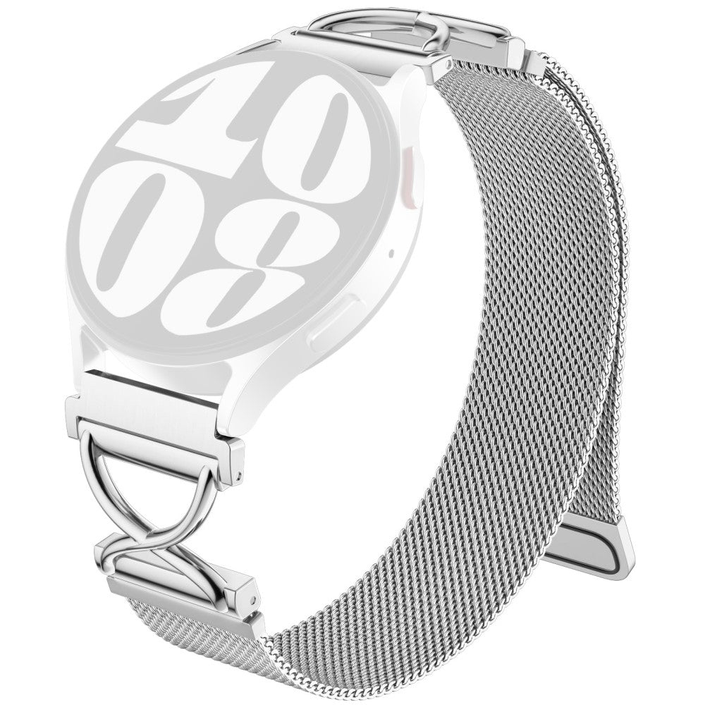Gabb Watch 1 Watch Band Magnetic Stainless Steel Milanese Strap with X-Shaped Connector - Silver#serie_1