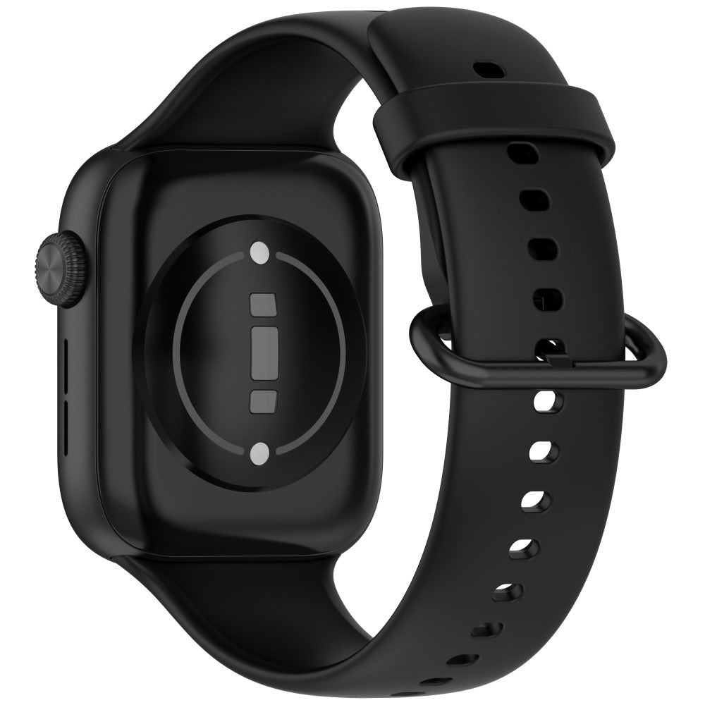 Honor Watch 5 Soft Silicone Watch Strap Adjustable Replacement Watchband - Black#serie_1