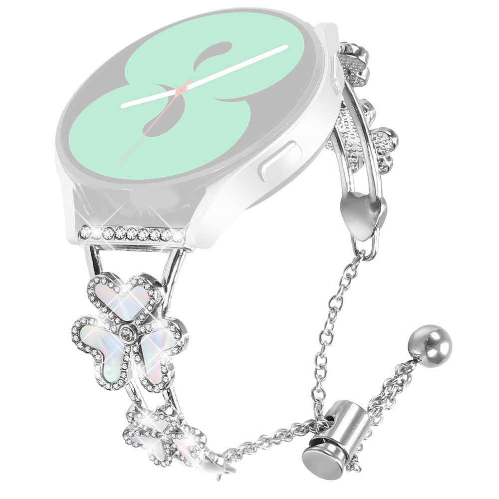Gabb Watch 1 Metal Band Heart Clover Decor Watch Strap - Silver#serie_1