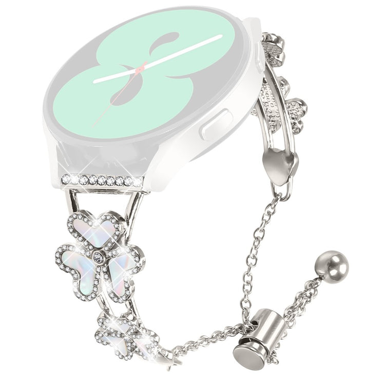 Mibro Air Watch Strap Replacement Metal Band Heart Clover Decor - Starlight#serie_4