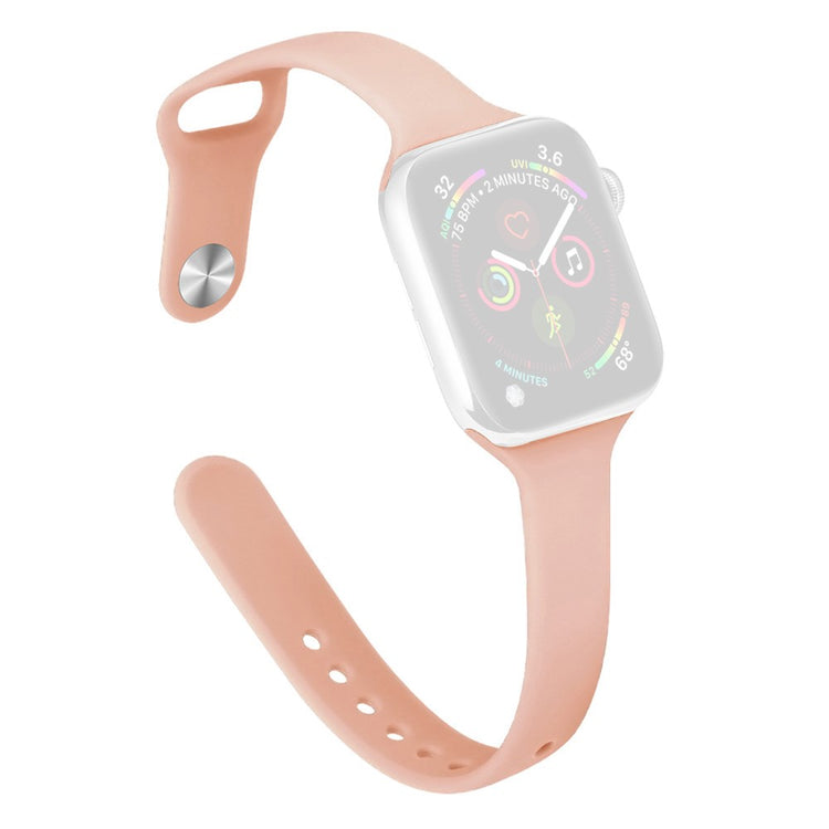 KALEBOL Silicone Watch Band Apple Watch Series 10 42mm Replacement Strap - Pink#serie_4