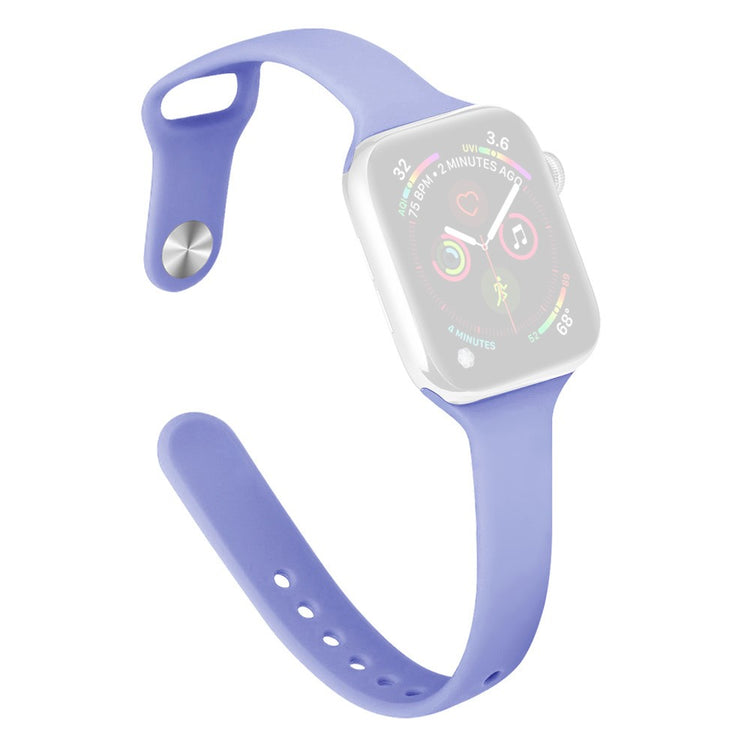 KALEBOL Silicone Watch Band Apple Watch Series 10 42mm Replacement Strap - Light Purple#serie_15