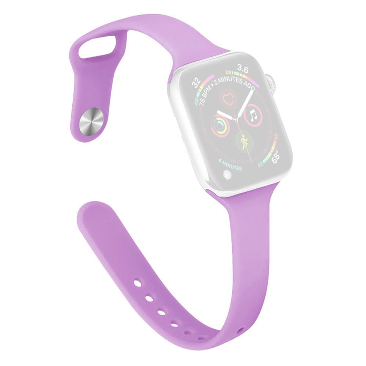 KALEBOL Silicone Watch Band Apple Watch Series 10 42mm Replacement Strap - Purple#serie_16