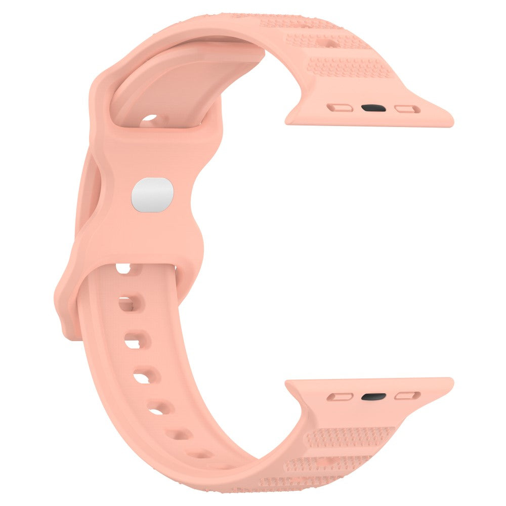 Vildt Fed Silikone Universal Rem passer til Apple Smartwatch - Pink#serie_3
