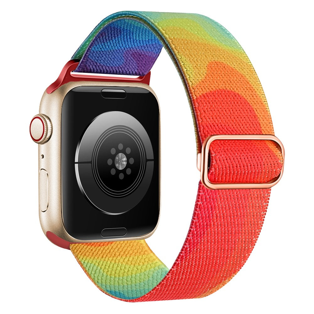 Vildt Fint Metal Og Nylon Universal Rem passer til Apple Smartwatch - Flerfarvet#serie_1