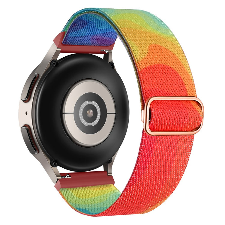 Super Godt Metal Og Nylon Universal Rem passer til Smartwatch - Flerfarvet#serie_6