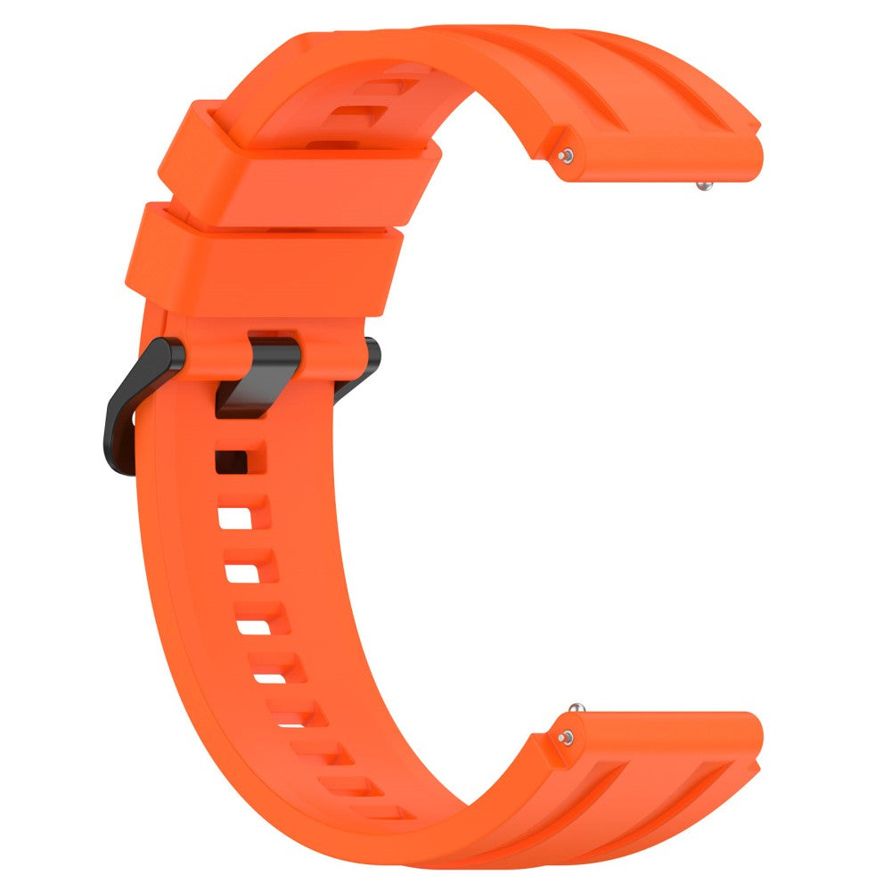 Superflot Metal Og Silikone Universal Rem passer til Smartwatch - Orange#serie_8