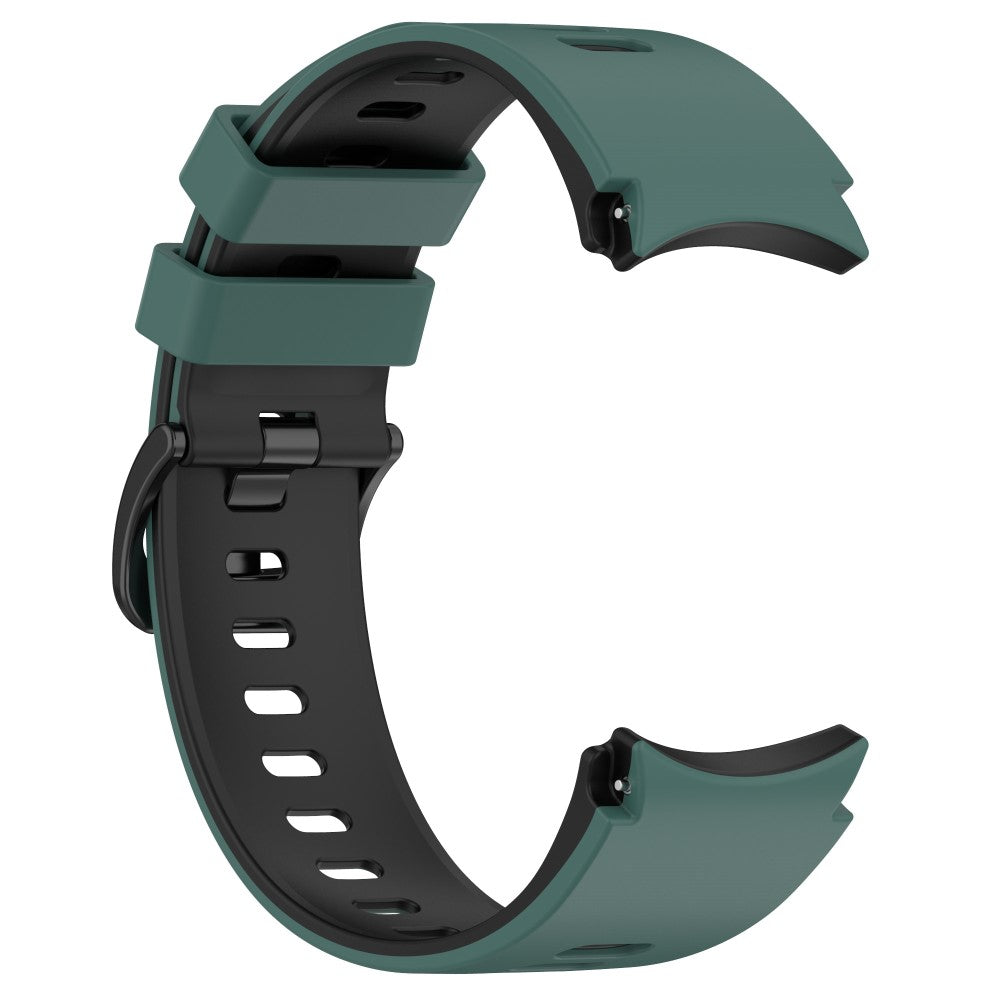 Klassisk Metal Og Silikone Universal Rem passer til Samsung Smartwatch - Grøn#serie_4