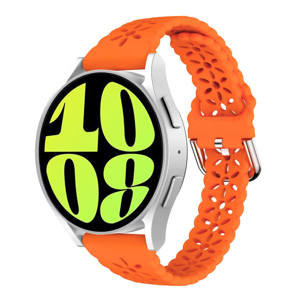 Udsøgt Silikone Universal Rem passer til Smartwatch - Orange#serie_1