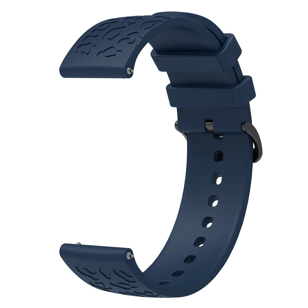 Meget Sejt Silikone Universal Rem passer til Smartwatch - Blå#serie_4