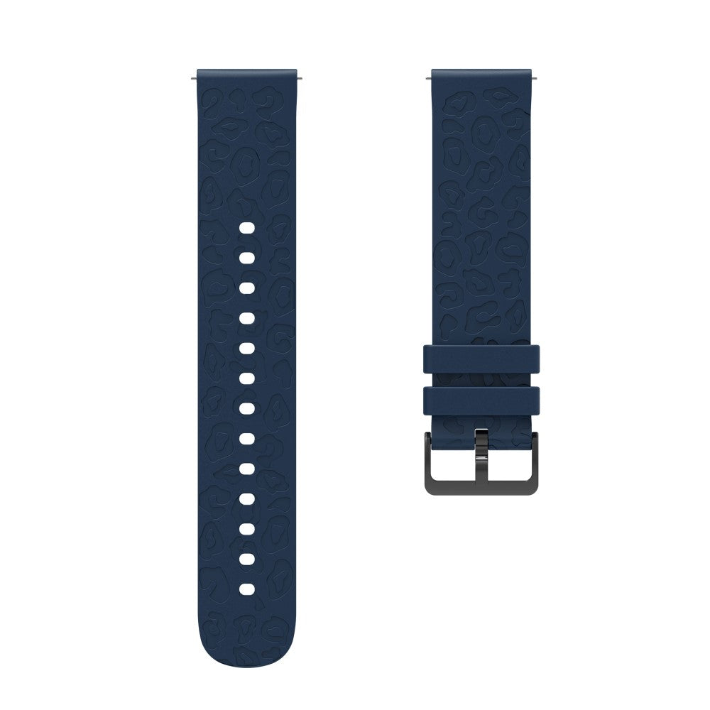 Meget Sejt Silikone Universal Rem passer til Smartwatch - Blå#serie_4