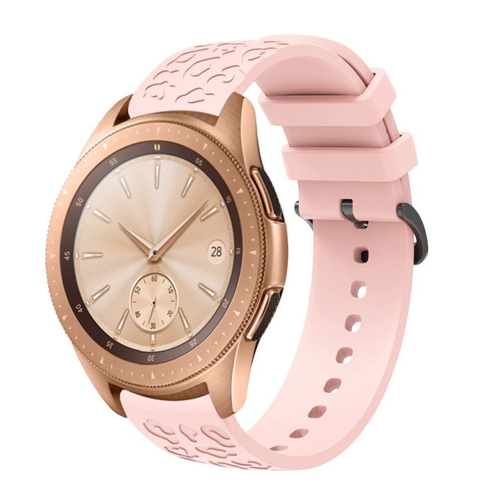 Meget Sejt Silikone Universal Rem passer til Smartwatch - Pink#serie_8