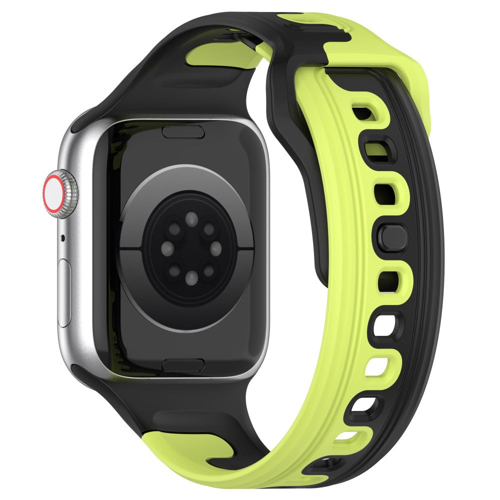 Smuk Silikone Universal Rem passer til Apple Smartwatch - Grøn#serie_2