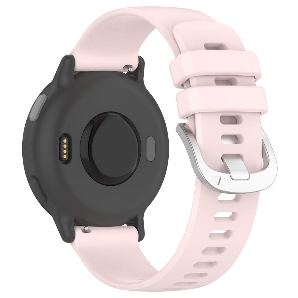 Mega Slidstærk Silikone Universal Rem passer til Smartwatch - Pink#serie_6