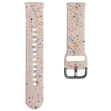 Samsung Galaxy Watch3 45mm / Huawei Watch GT Watch Band 22mm Silicone Pattern Sport Strap - Pink#serie_2