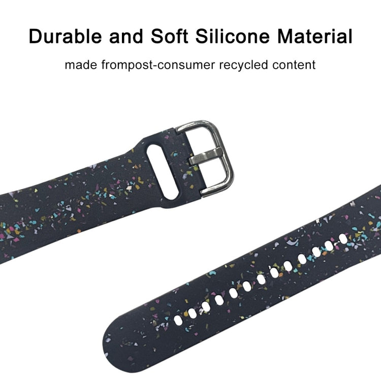 Rigtigt Slidstærk Silikone Universal Rem passer til Samsung Smartwatch - Blå#serie_1
