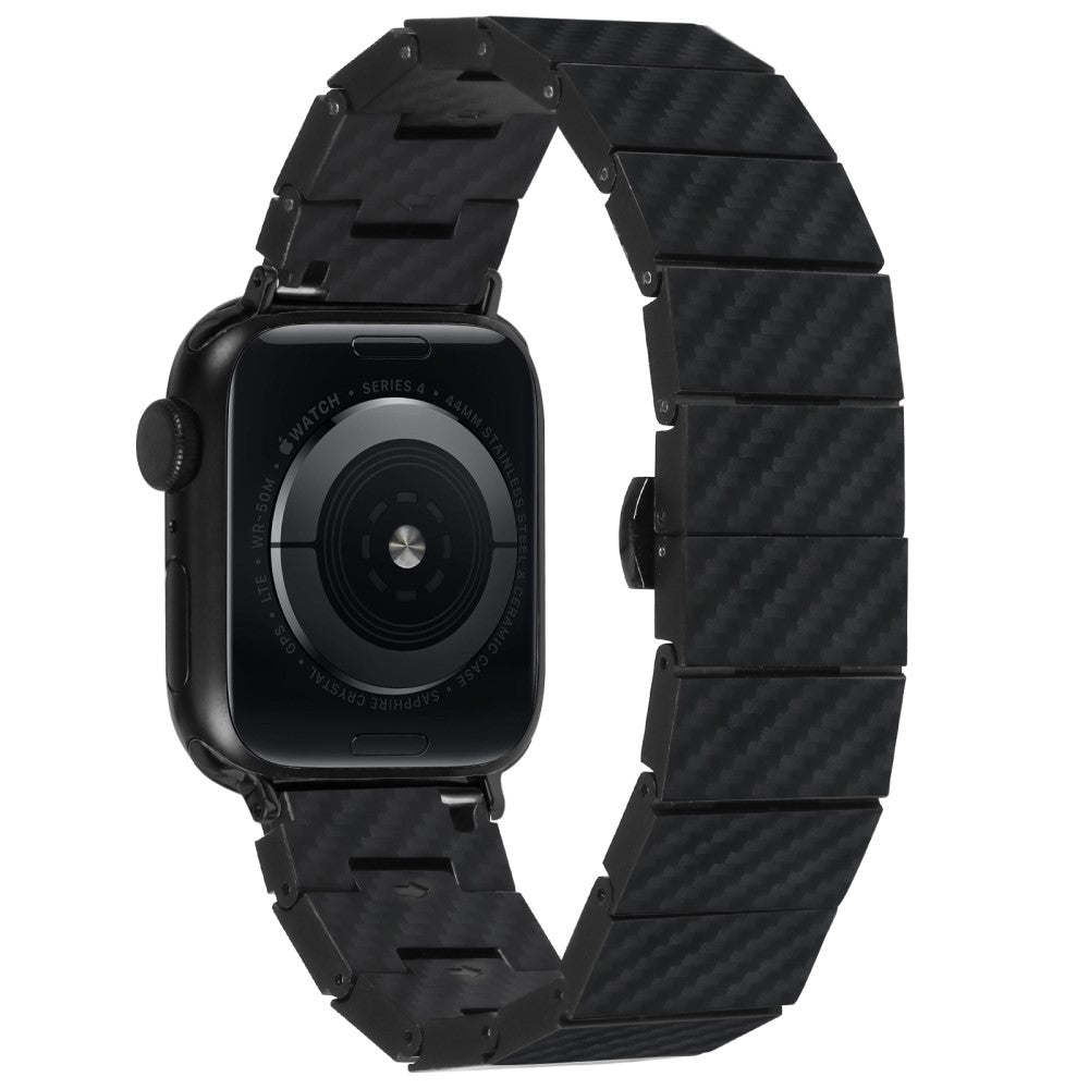 Supercool Metal Universal Rem passer til Apple Smartwatch - Sort#serie_064