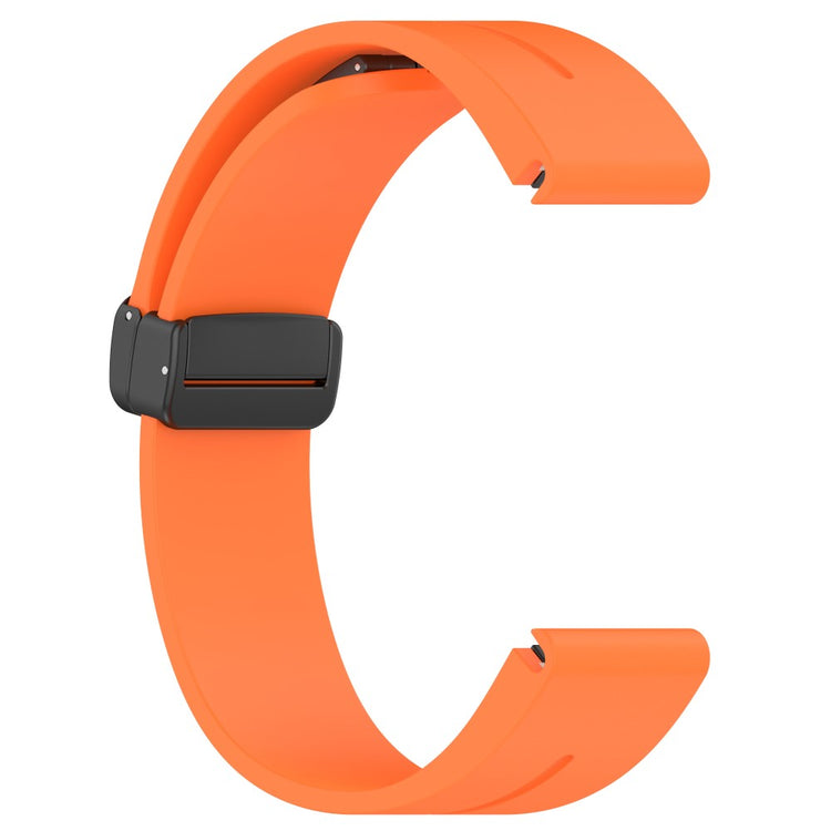 Mega Fed Silikone Universal Rem passer til Smartwatch - Orange#serie_4