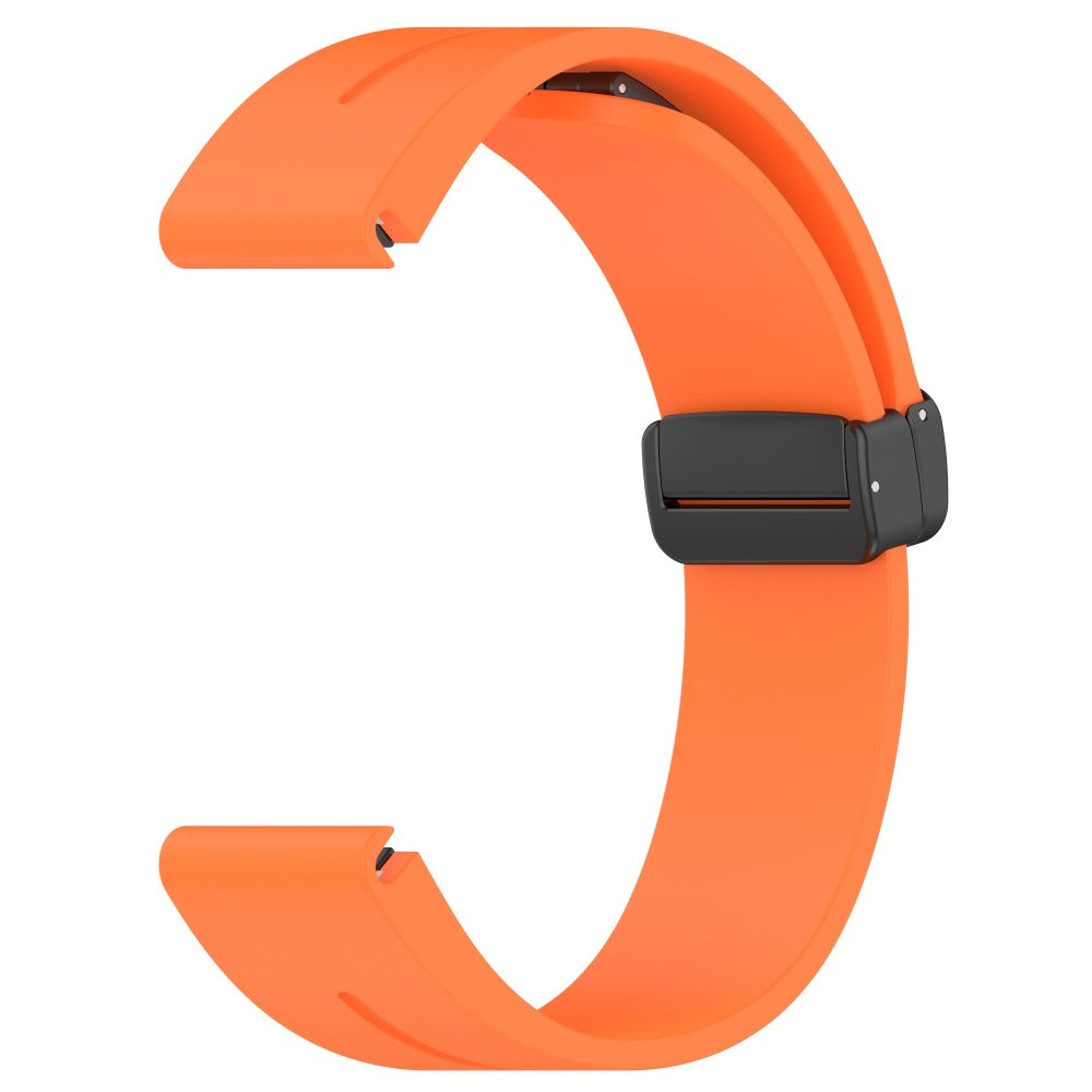 Mega Fed Silikone Universal Rem passer til Smartwatch - Orange#serie_4