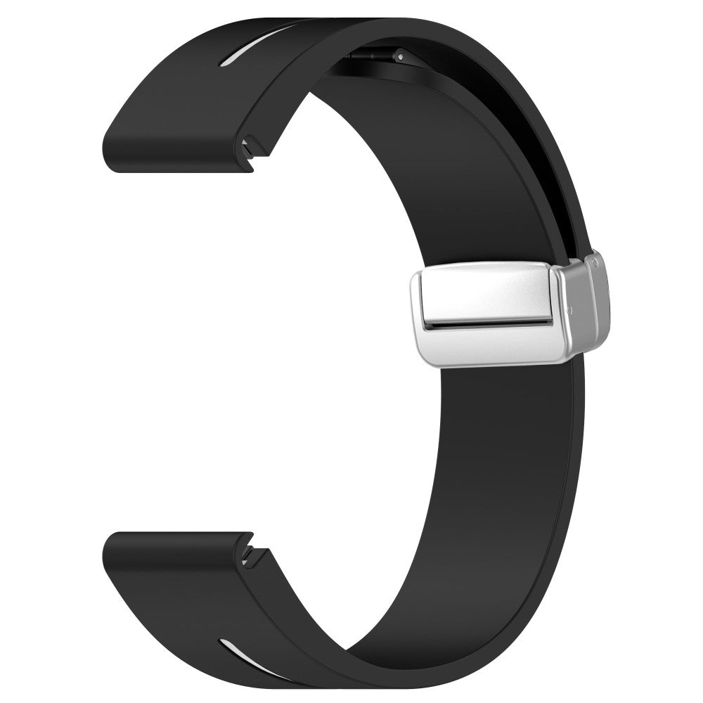 Super Nydelig Silikone Universal Rem passer til Samsung Smartwatch - Sort#serie_1