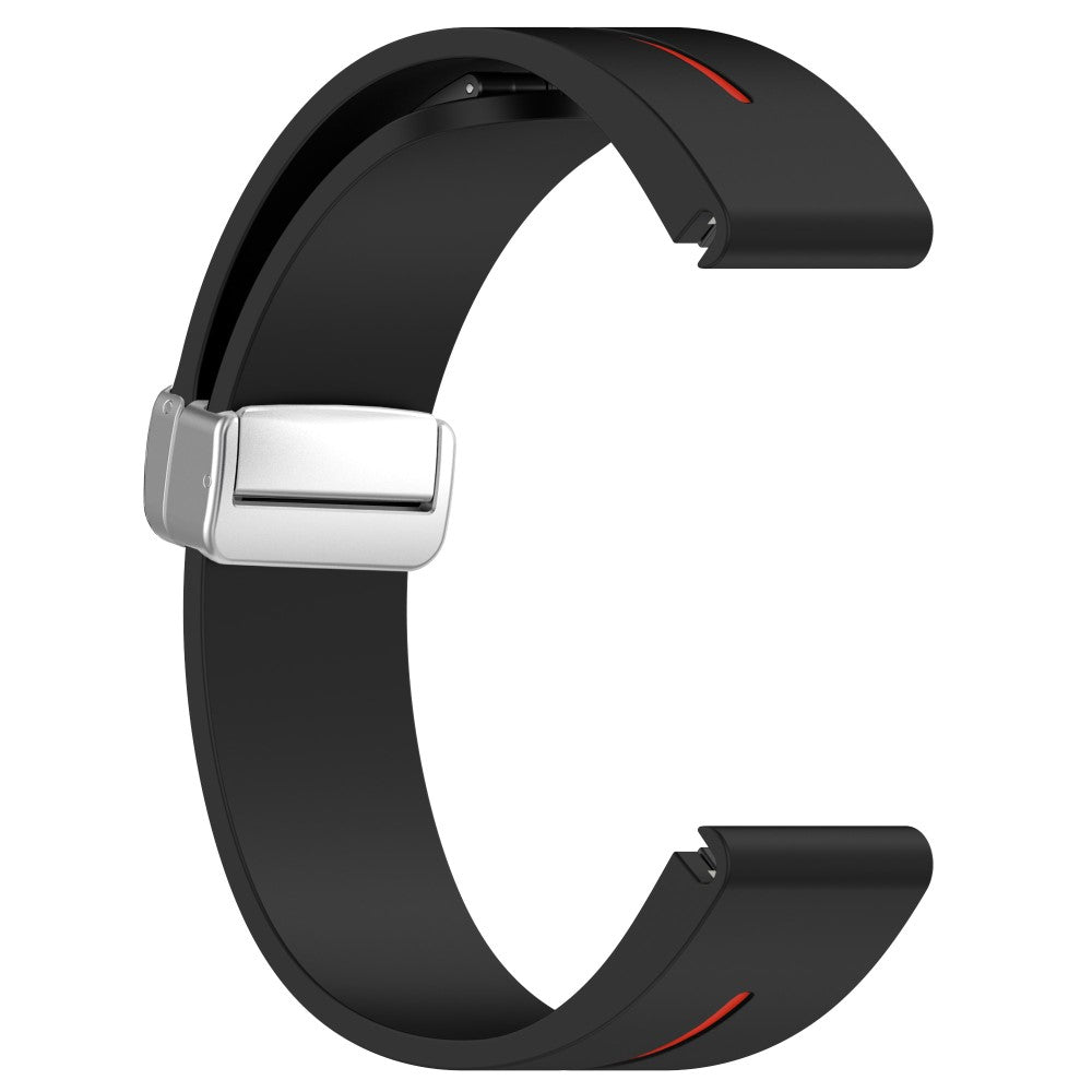 Super Nydelig Silikone Universal Rem passer til Samsung Smartwatch - Sort#serie_4