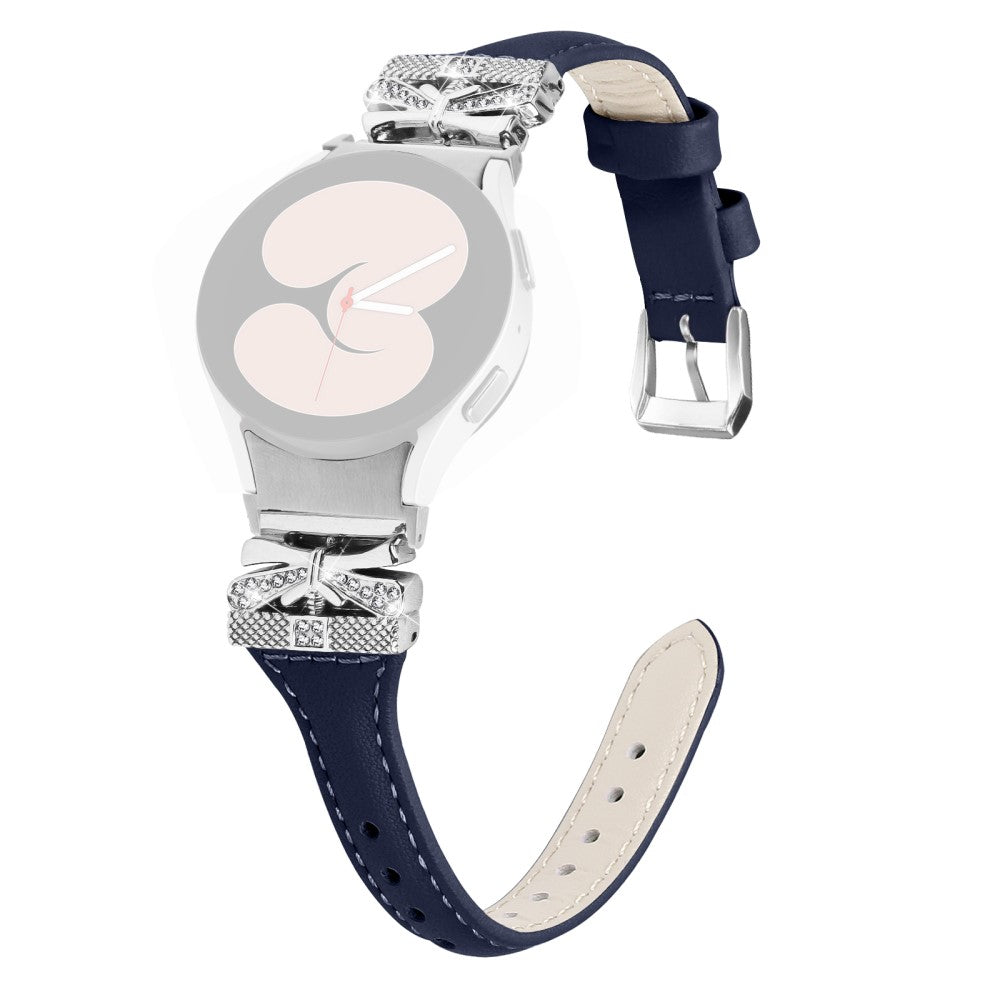 Mega Cool Kunstlæder Universal Rem passer til Samsung Smartwatch - Blå#serie_4