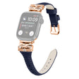 Stilfuld Kunstlæder Universal Rem passer til Apple Smartwatch