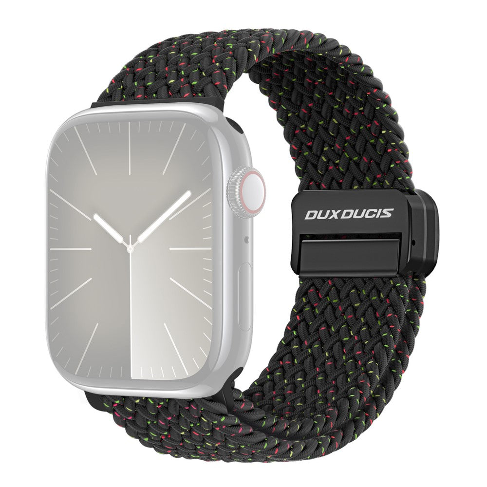 Smuk Nylon Universal Rem passer til Apple Smartwatch - Sort#serie_1