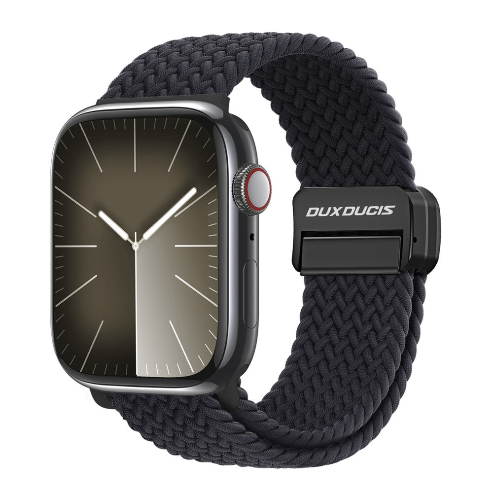 Udsøgt Nylon Universal Rem passer til Apple Smartwatch - Sort#serie_5