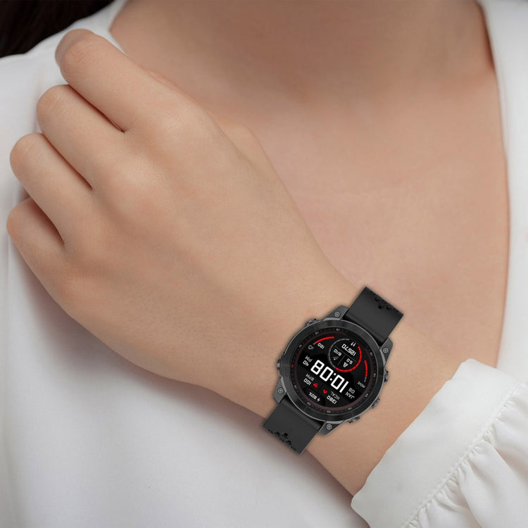 Helt Vildt Godt Silikone Universal Rem passer til Smartwatch - Rød#serie_4