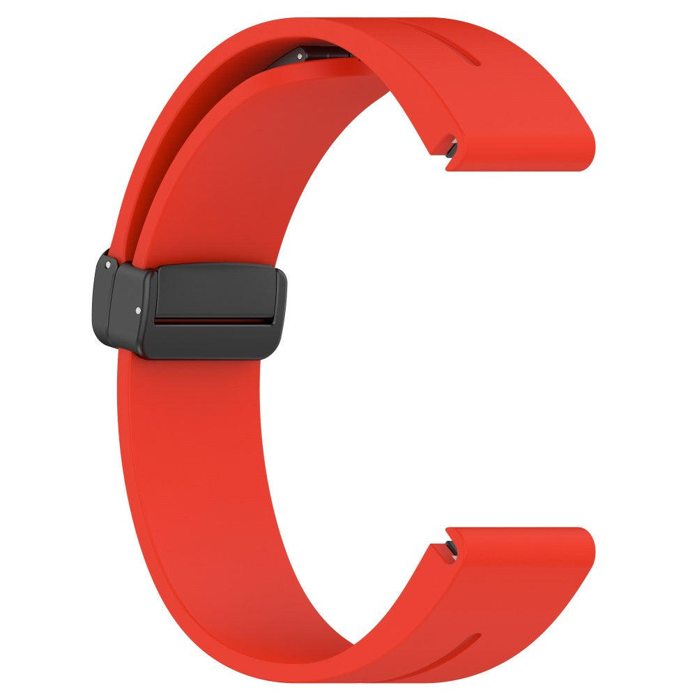 Fremragende Silikone Universal Rem passer til Smartwatch - Rød#serie_7