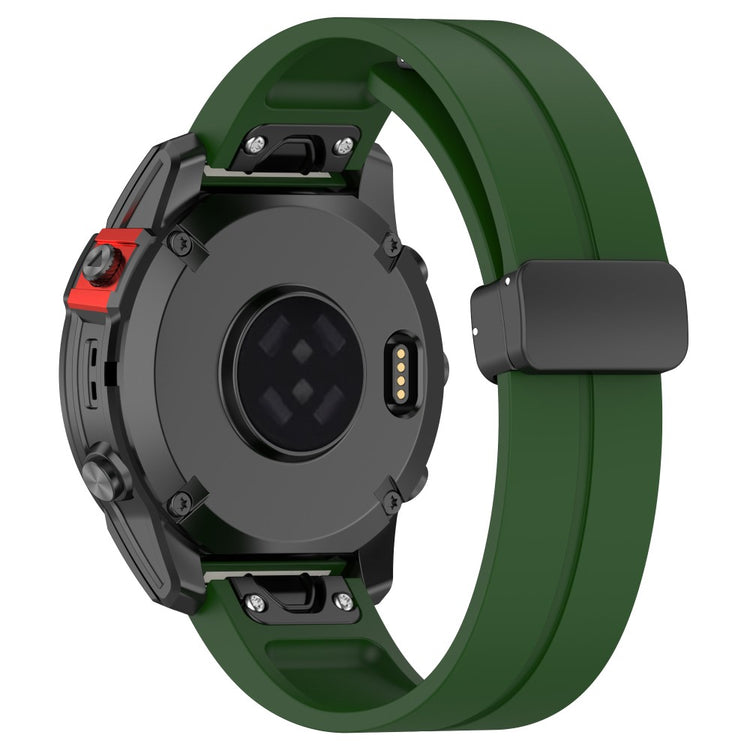 Fremragende Silikone Universal Rem passer til Smartwatch - Grøn#serie_9