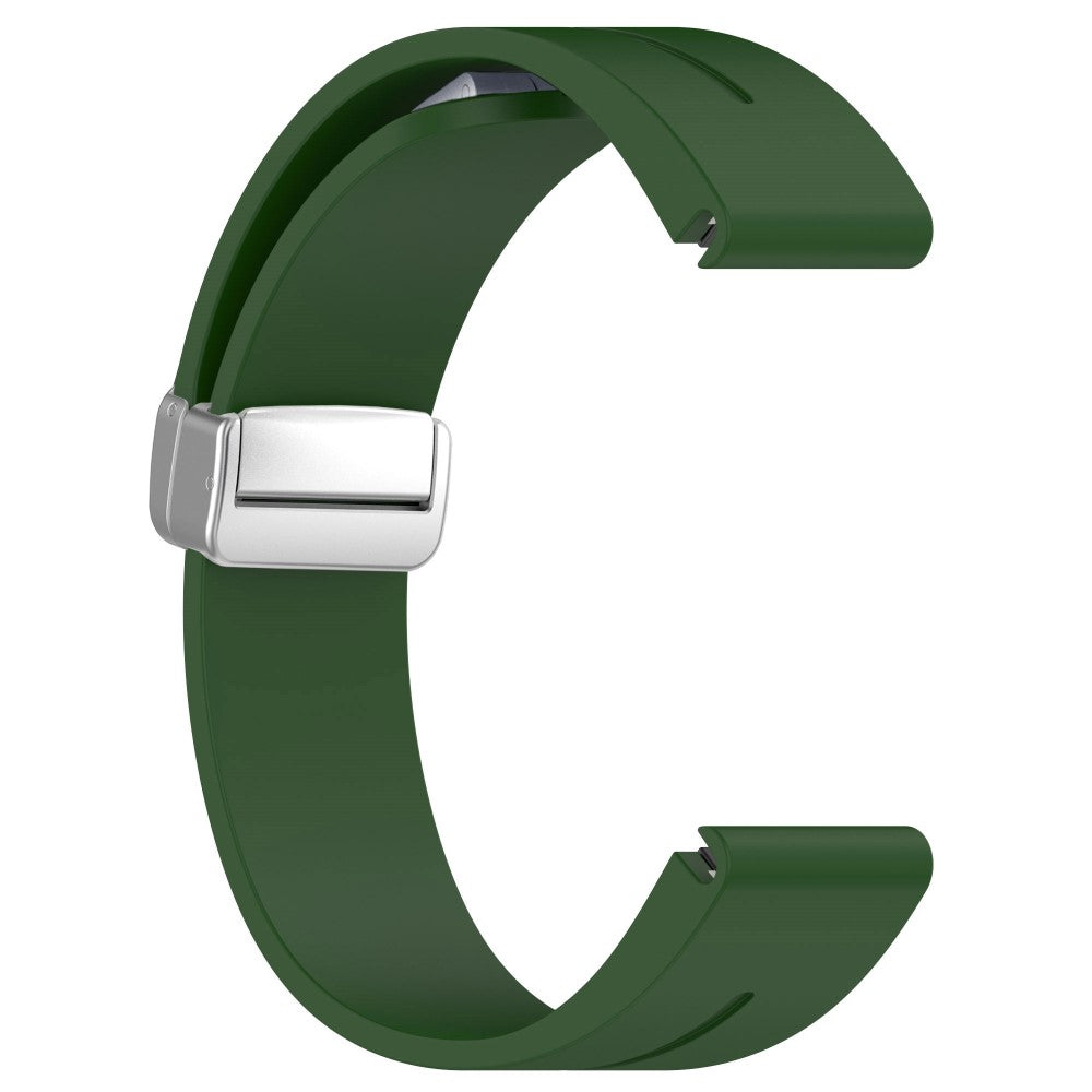 Rigtigt Kønt Silikone Universal Rem passer til Smartwatch - Sølv#serie_10