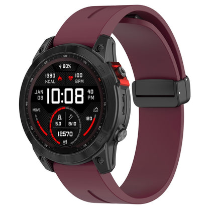 Holdbart Silikone Universal Rem passer til Smartwatch - Rød#serie_8