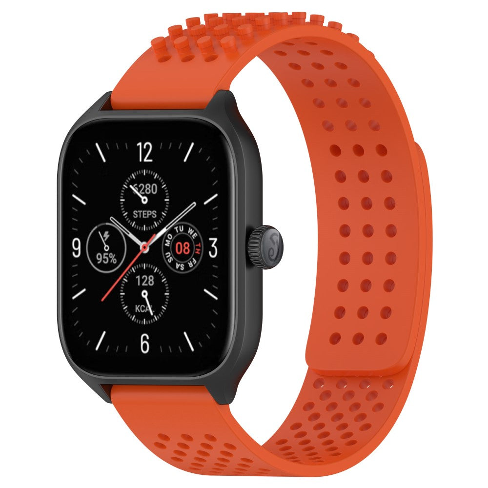 Flot Silikone Universal Rem passer til Smartwatch - Orange#serie_4