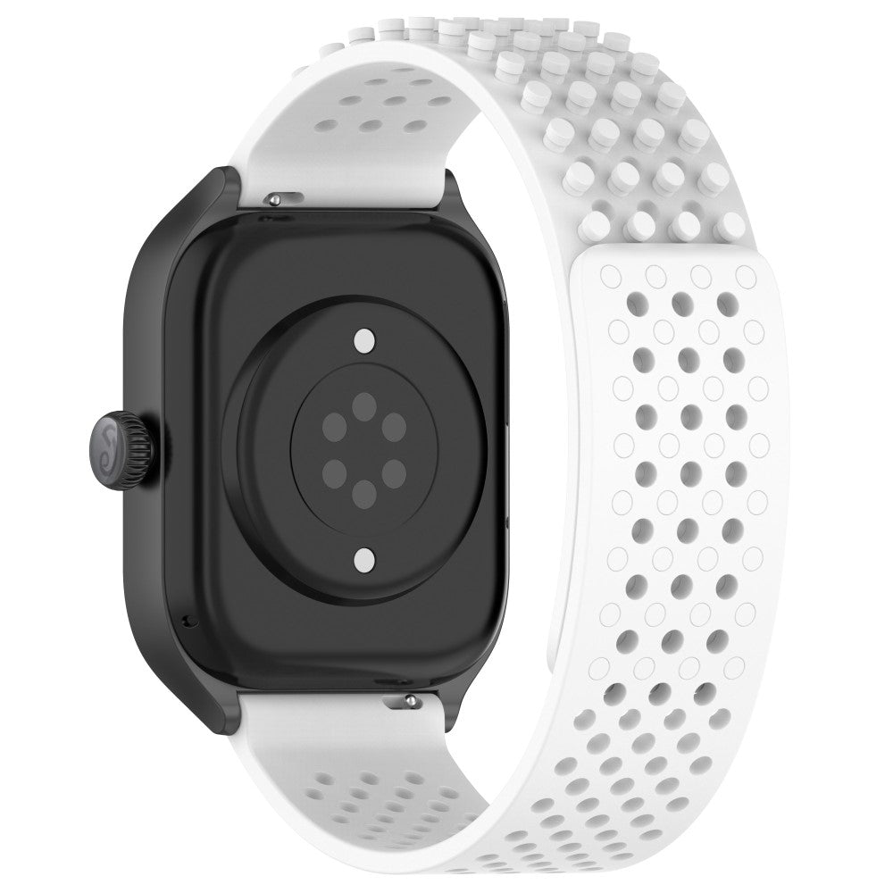 Fremragende Silikone Universal Rem passer til Smartwatch - Hvid#serie_3