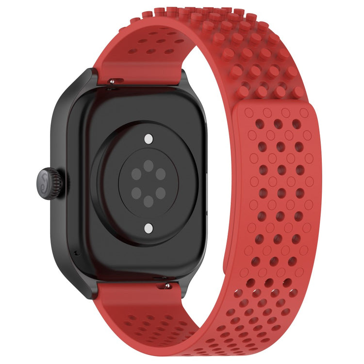 Fremragende Silikone Universal Rem passer til Smartwatch - Rød#serie_11