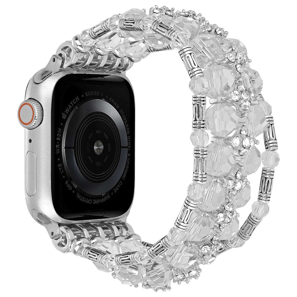 Meget Fint Silikone Universal Rem passer til Apple Smartwatch - Hvid#serie_2