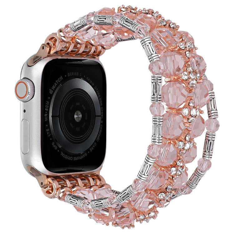 Klassisk Silikone Universal Rem passer til Apple Smartwatch - Pink#serie_3