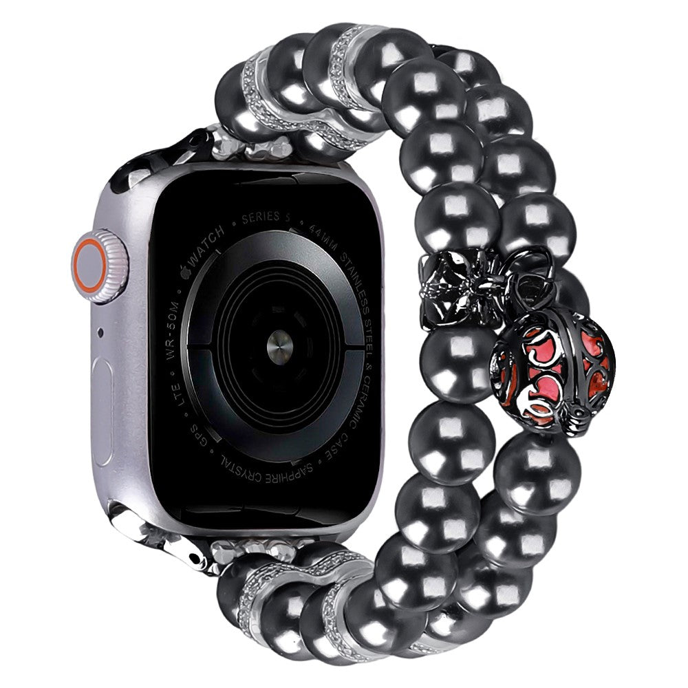 Mega Holdbart Silikone Universal Rem passer til Apple Smartwatch - Sølv#serie_1