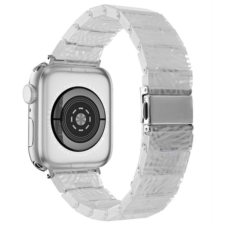 Mega Elegant Silikone Universal Rem passer til Apple Smartwatch - Sølv#serie_14