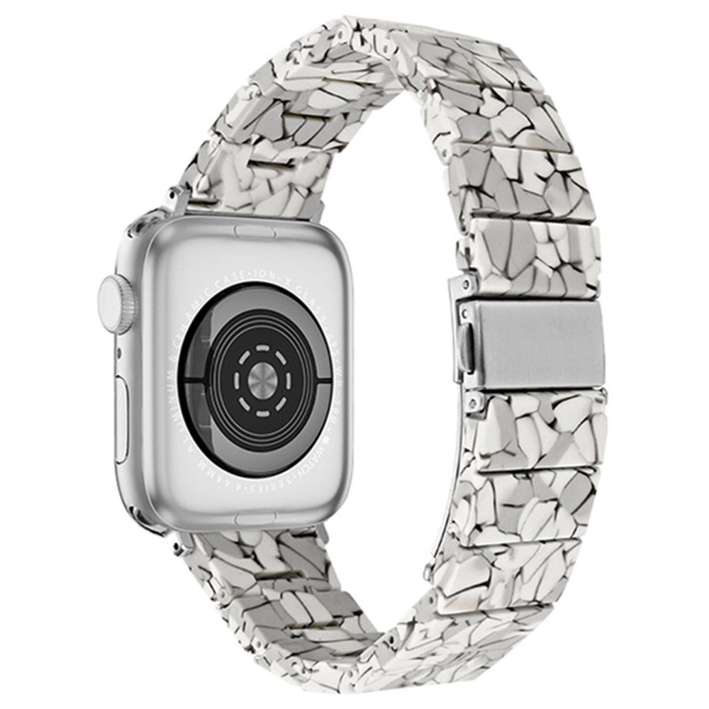 Pænt Silikone Universal Rem passer til Apple Smartwatch - Sølv#serie_3