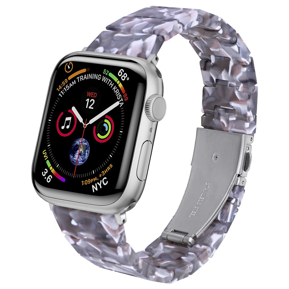 Pænt Silikone Universal Rem passer til Apple Smartwatch - Sølv#serie_5