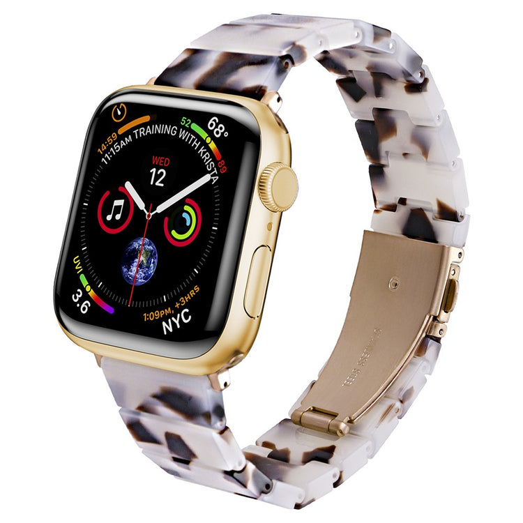 Pænt Silikone Universal Rem passer til Apple Smartwatch - Hvid#serie_7