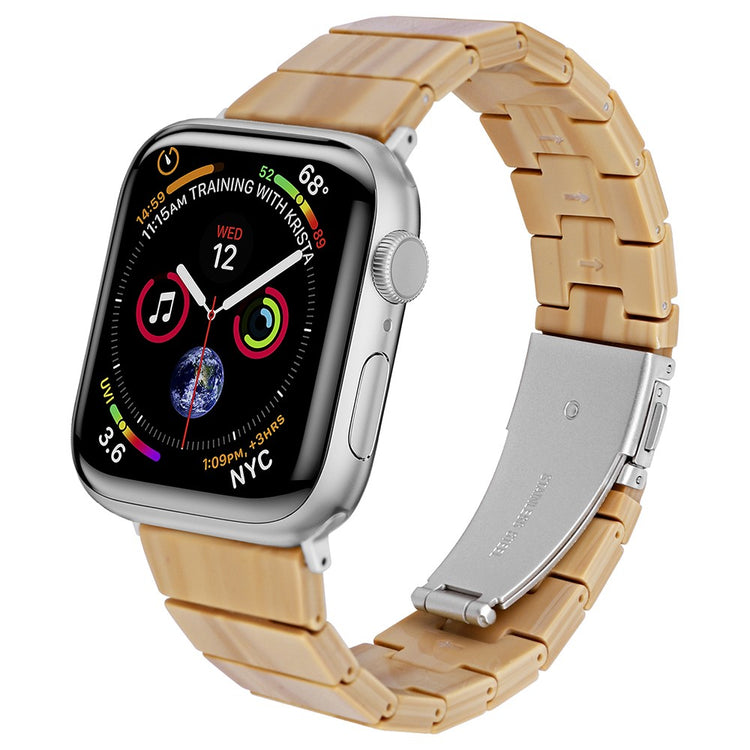 Pænt Silikone Universal Rem passer til Apple Smartwatch - Brun#serie_8